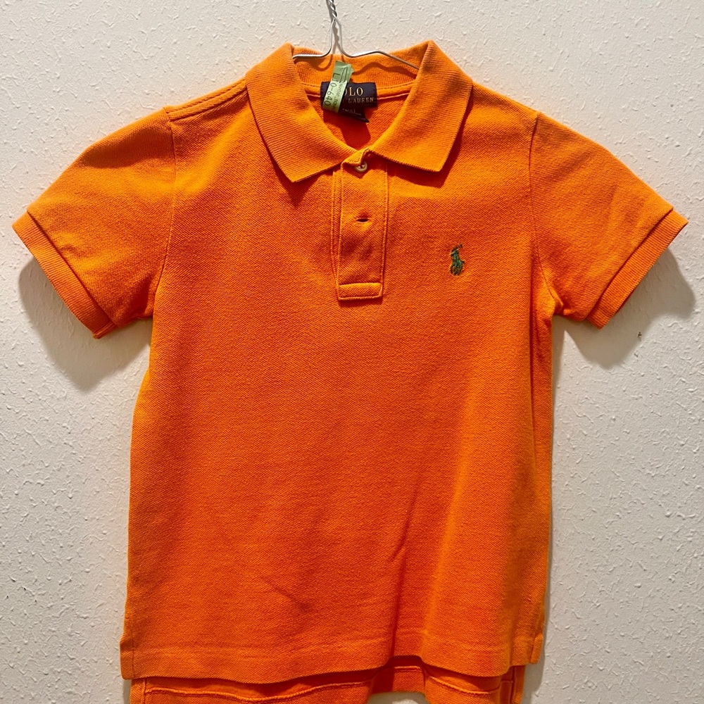Polo by Ralph Lauren Kids Orange Polo Shirt